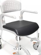 Asiento cerrado poliuretano para silla de ducha y WC Clean